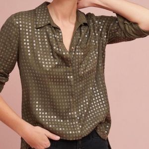 ANTHRPOLOGIE | Maeve Blouse M